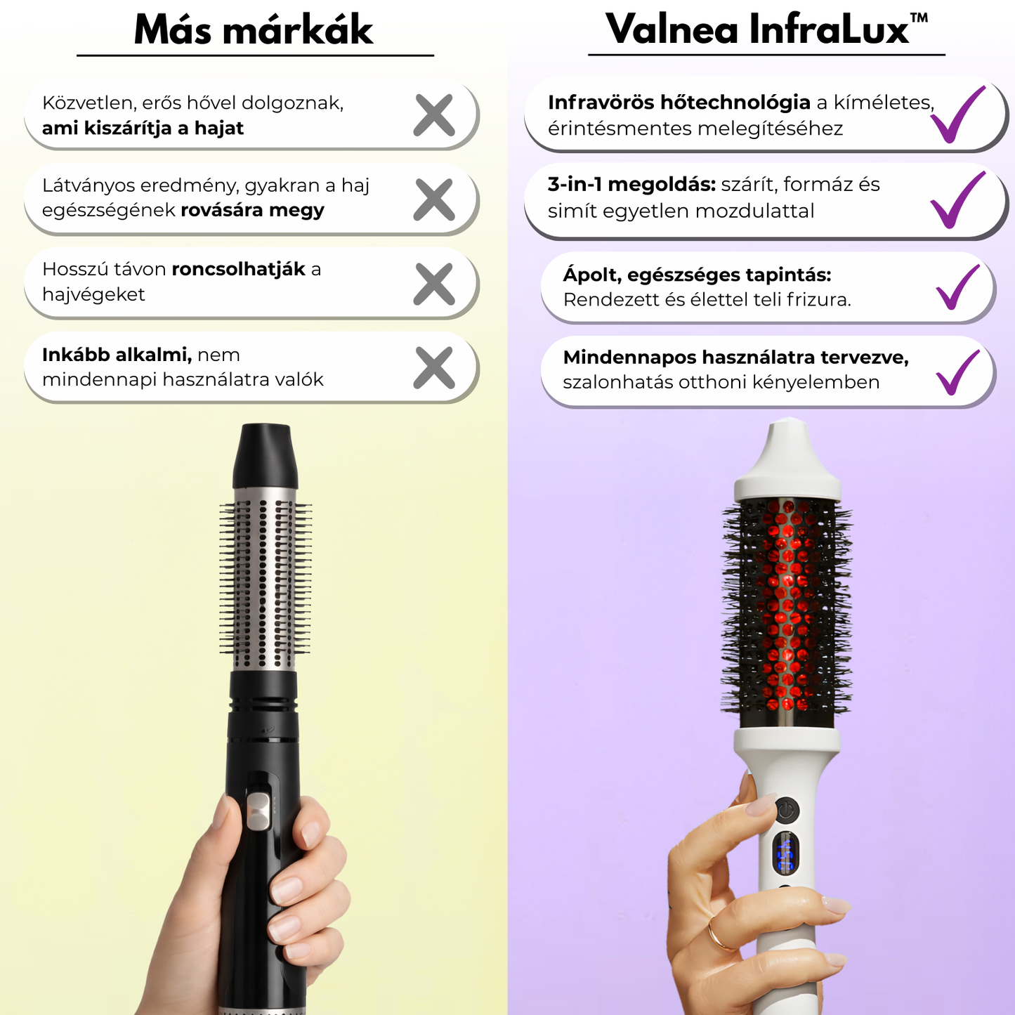 InfraLux™ 3in1 hajformázó