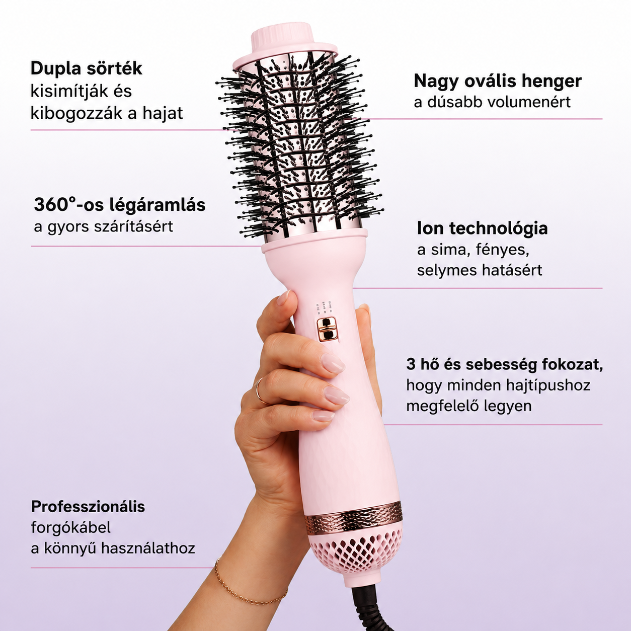 VolumePro™ beszárítós hajformázó