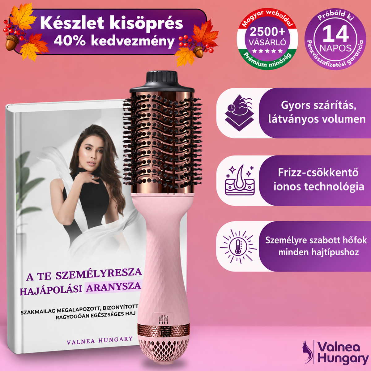 VolumePro™ beszárítós hajformázó