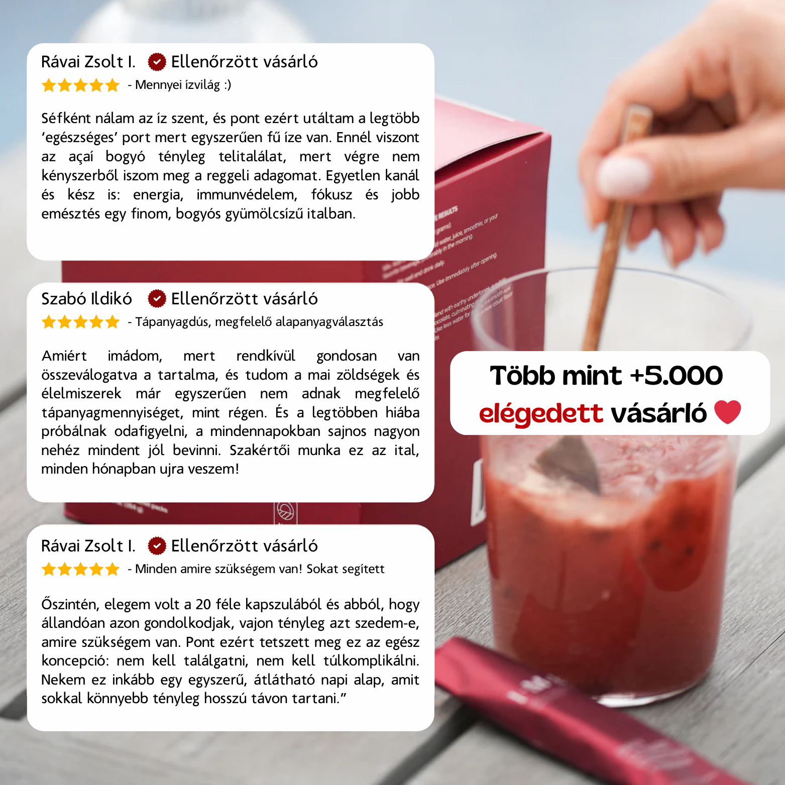 All-in-one táplálékkiegészítő Italkeverék