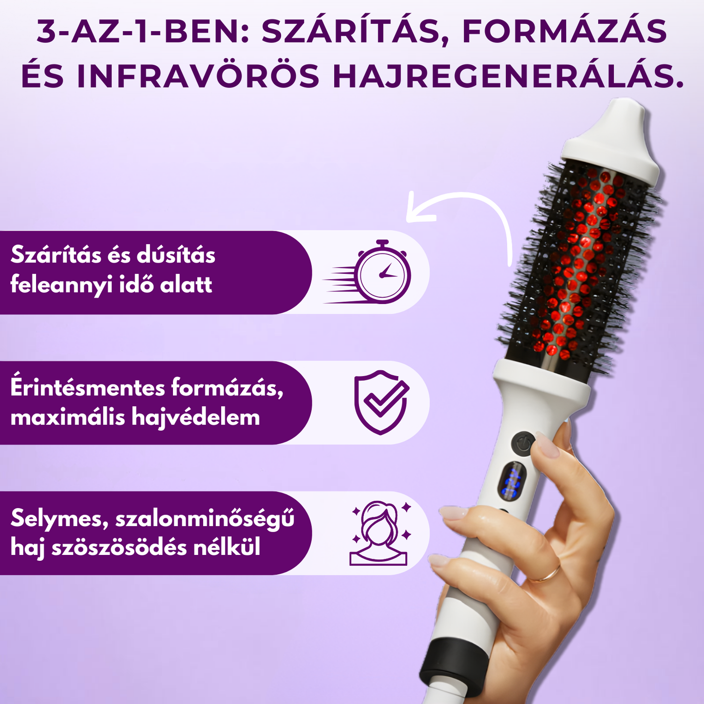 InfraLux™ 3in1 hajformázó