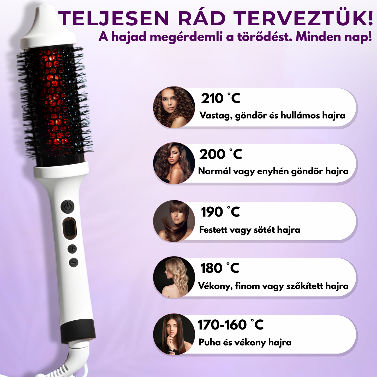 InfraLux™ 3in1 hajformázó