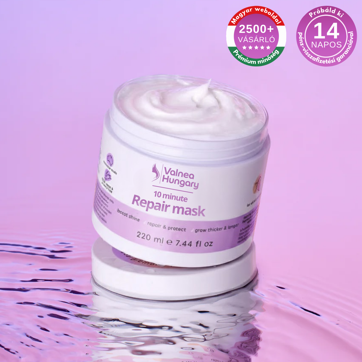 10 perces hajregeneráló maszk