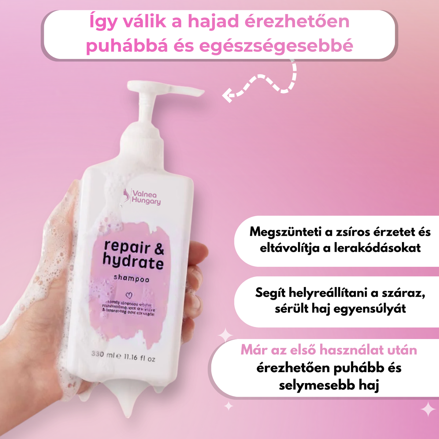 Hajregeneráló & Hidratáló Sampon