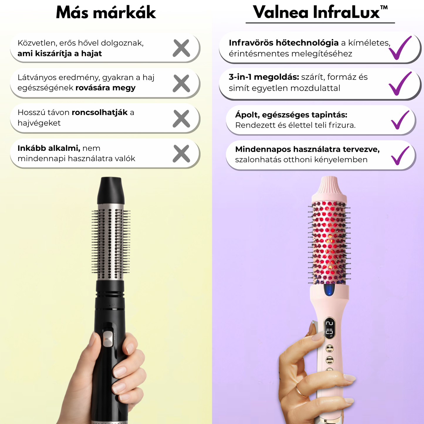 InfraLux™ 3in1 hajformázó