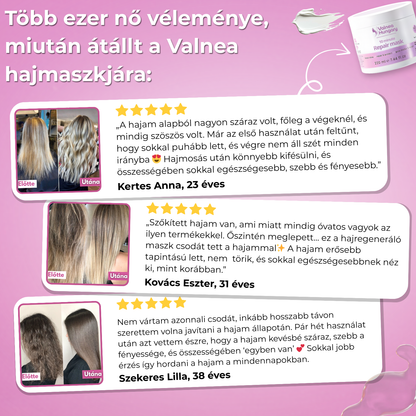 10 perces hajregeneráló maszk