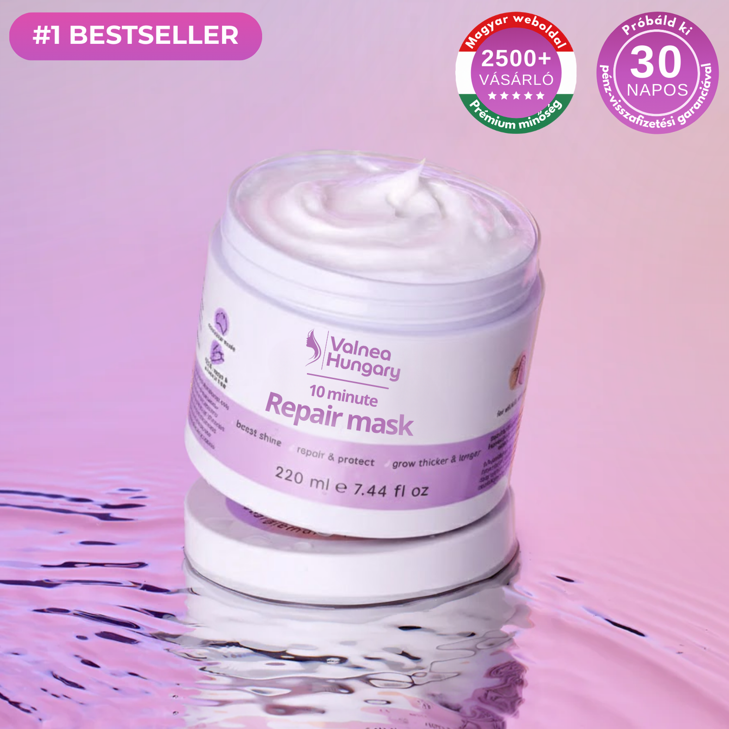 10 perces hajregeneráló maszk